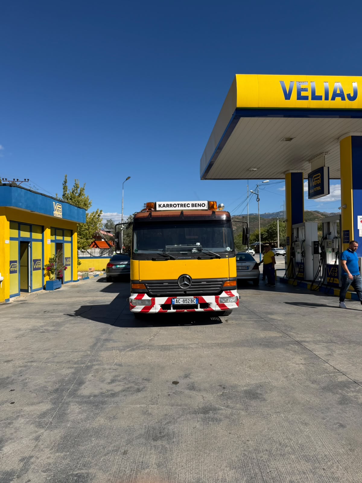 Karrotreci i Karrotrec Beno për transport automjetesh